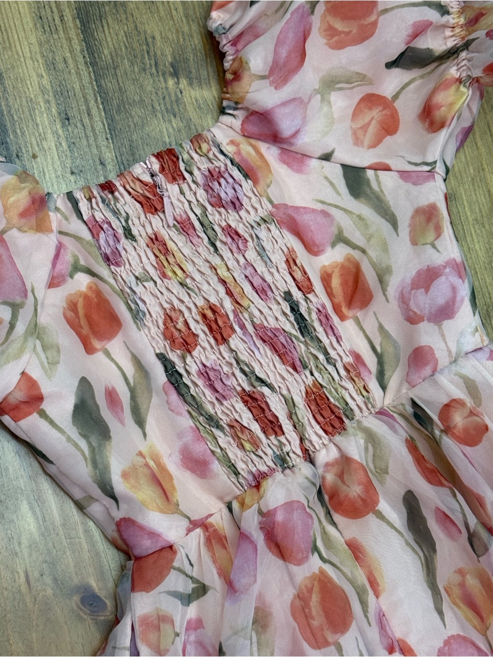 IVY CITY CO Girls Wonderland Tulips Floral Gown Dress - Picture 10 of 10